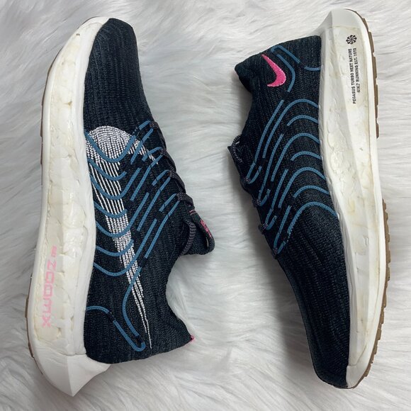 Nike Pegasus Turbo Next Nature Black Womens Running DM3414-004 NEW* Sz 7.5 - Picture 3 of 8